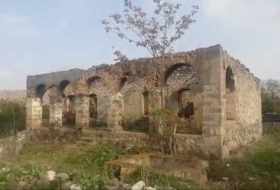    Erməni barbarlığına tuş gələn Qubadlı məscidi -    Video     
     
