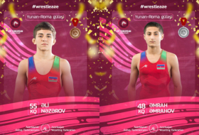 Güləşçilərimiz Avropa çempionatında 4 medal qazanıblar