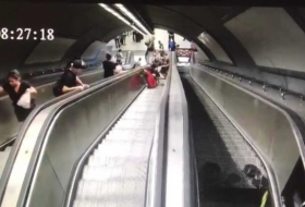    Türkiyədə metroda eskalator qəzası olub:    11 nəfər yaralanıb    
   