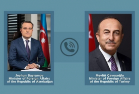    Azərbaycan və Türkiyə XİN başçıları telefonla danışdı     
